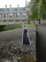 Claire at Falkland Palace